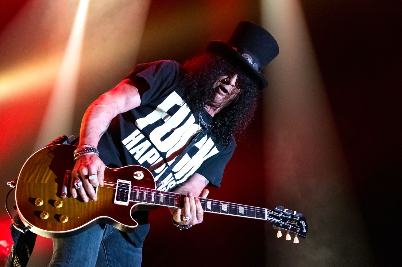 Slash Featuring Myles Kennedy And The Conspirators Perform At The OVO Arena Wembley