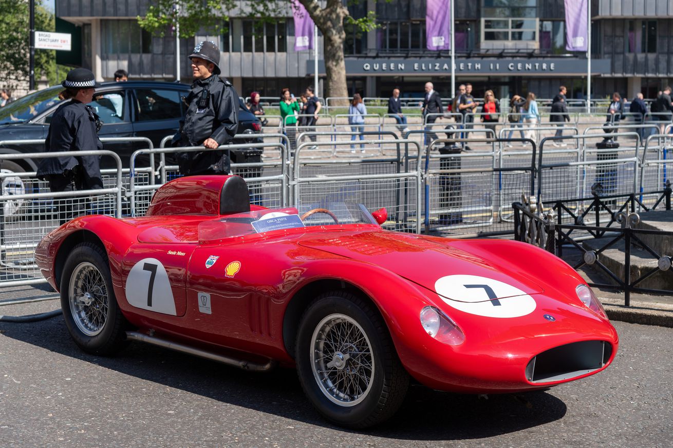 Service of Thanksgiving for Sir Stirling Moss at Westminster Abbey of London