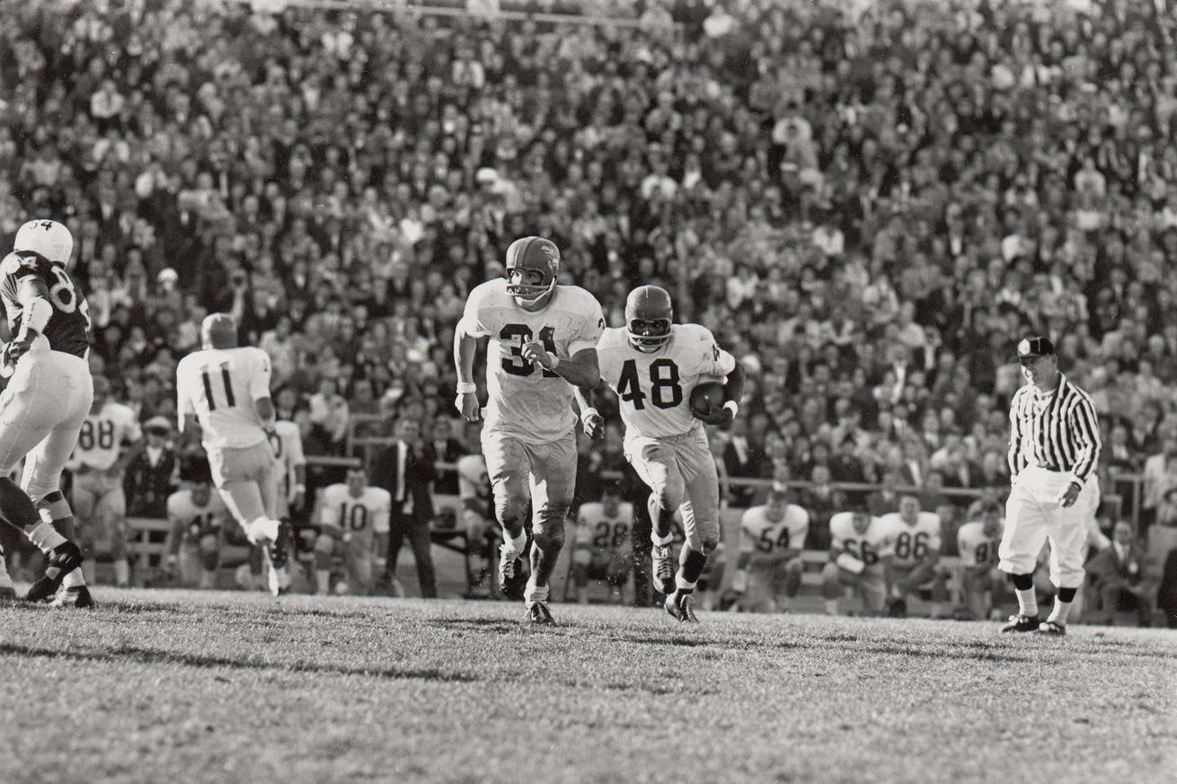 Kansas Gale Sayers and Ken Coleman