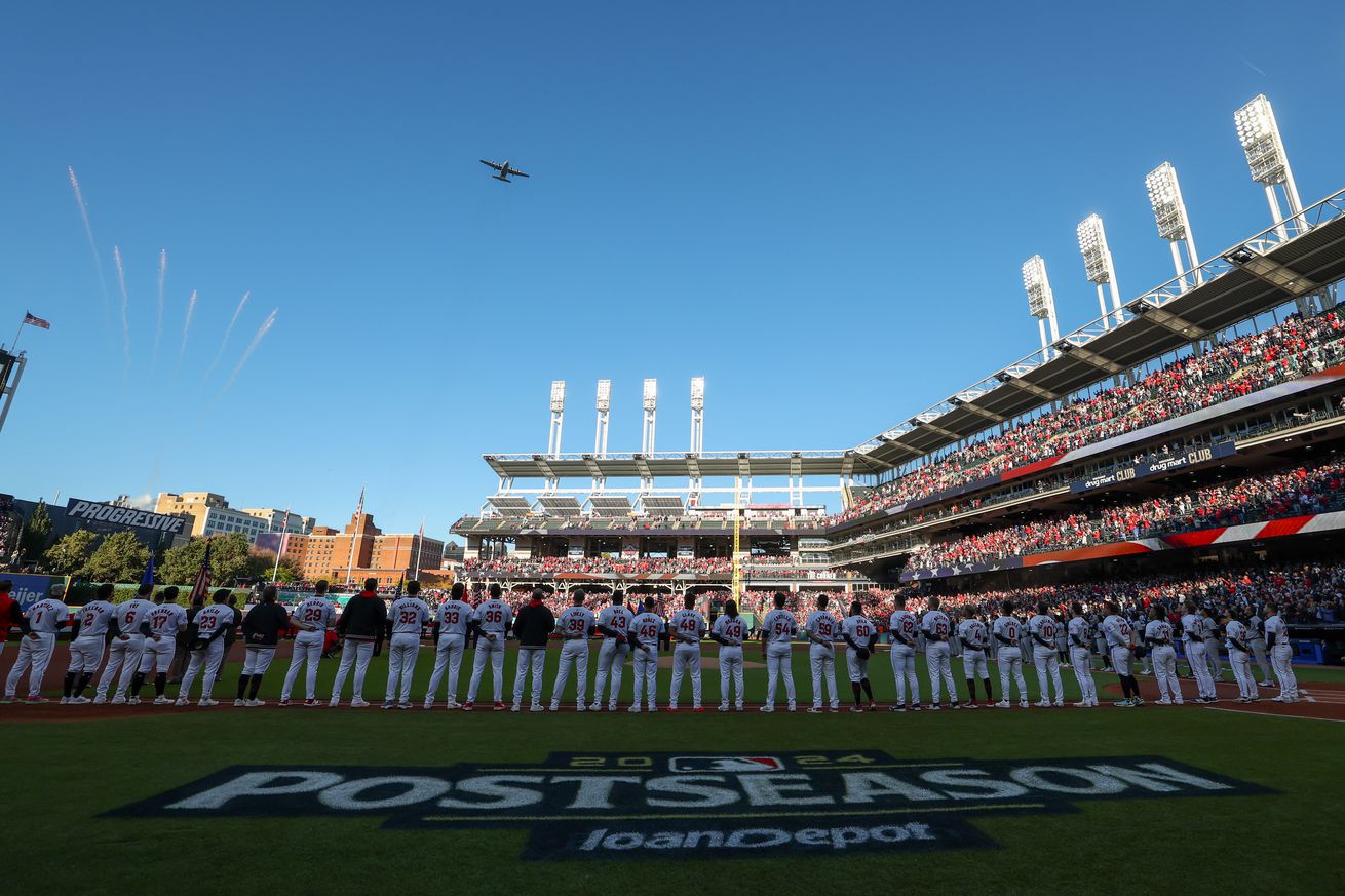 Championship Series - New York Yankees v. Cleveland Guardians - Game Three