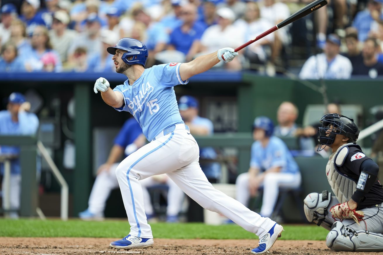 MLB: Cleveland Guardians at Kansas City Royals