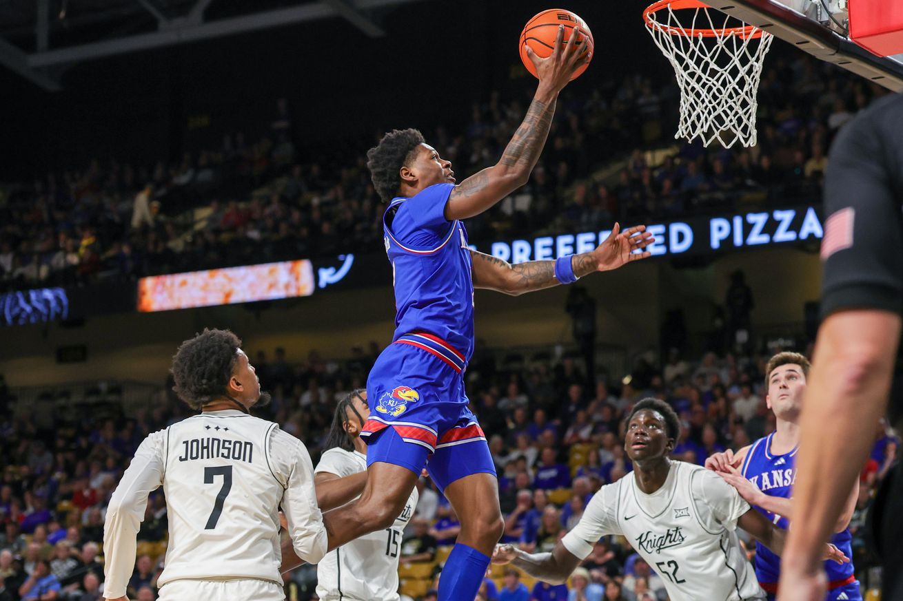 NCAA Basketball: Kansas at Central Florida