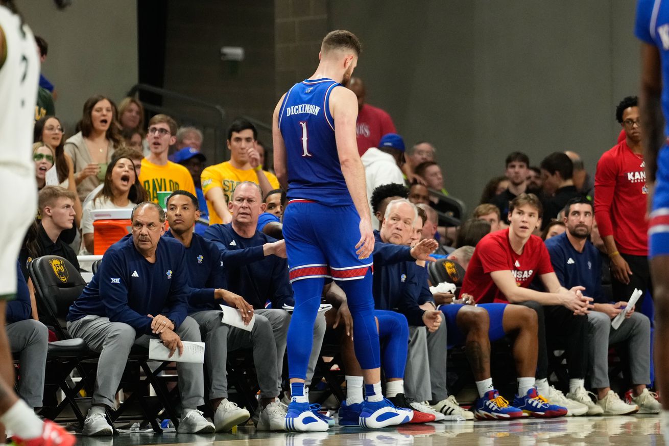 NCAA Basketball: Kansas at Baylor