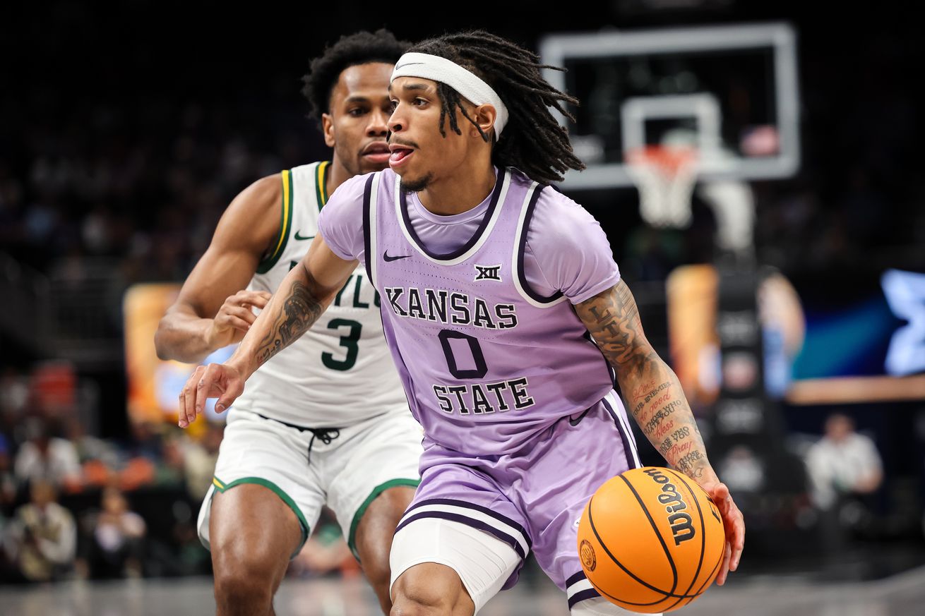 NCAA Basketball: Big 12 Conference Tournament Second Round - Baylor vs Kansas State